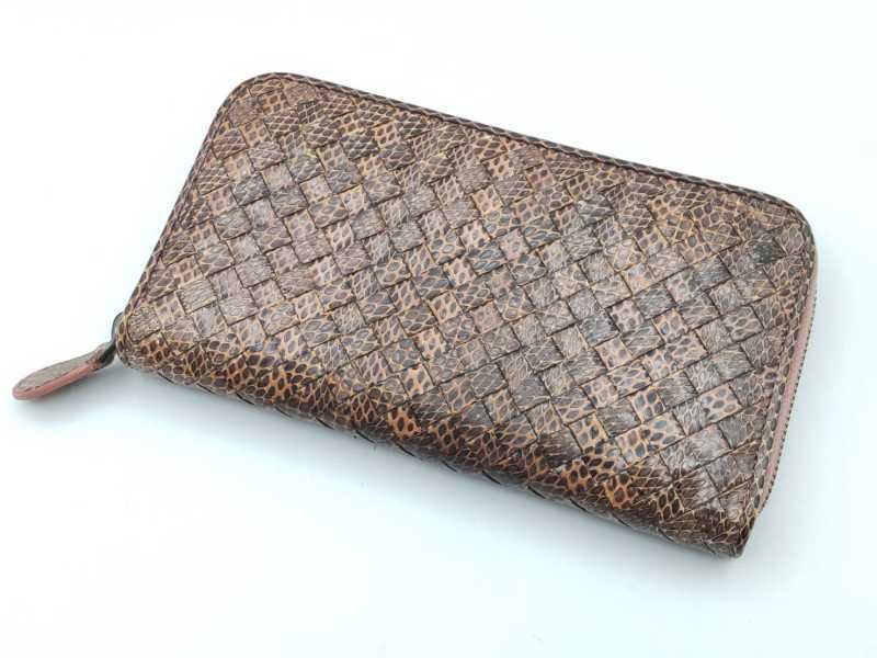 ボッテガヴェネタ買取 ラウンドファスナー長財布